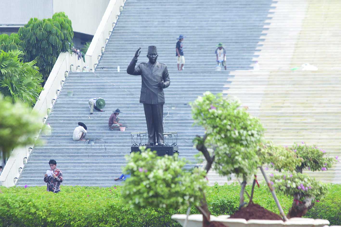 Gedung Dewan Jelang Sidang Tahunan MPR