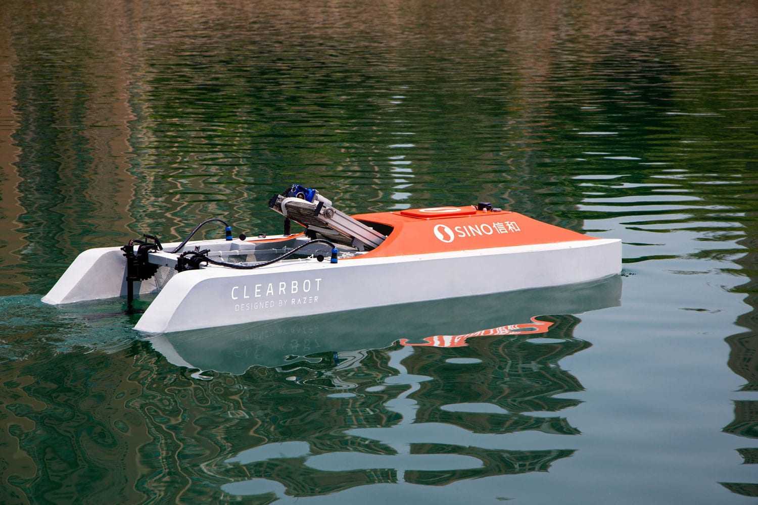 Geger! Makin Peduli Lingkungan, Perahu Robot Berkemampuan AI Mengumpulkan Berton-ton Sampah Plastik di Sungai