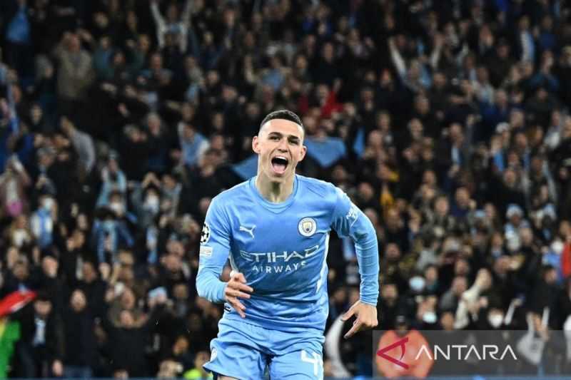 Gelandang Manchester City Phil Foden Jadi Pemain Terbaik Liga Premier Inggris