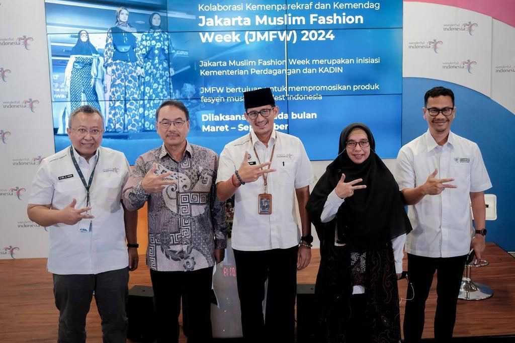 Gelar Jakarta Muslim Fashion Week 2024, Indonesia Optimistis Jadi Pusat Modest Fesyen Dunia