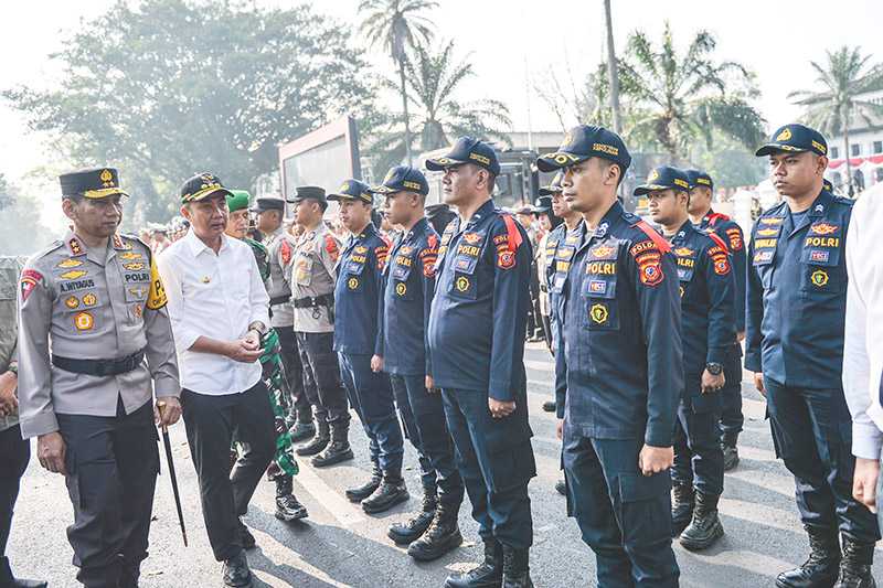 Gelar Pasukan Jelang Pilkada