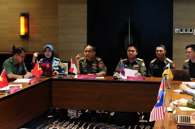 Gelar Secretary Meeting, Kapuskersin TNI  Pastikan Kehadiran Delegasi ACDFM ke-20