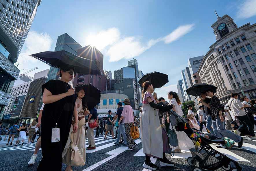 Gelombang Panas Masih Landa Jepang