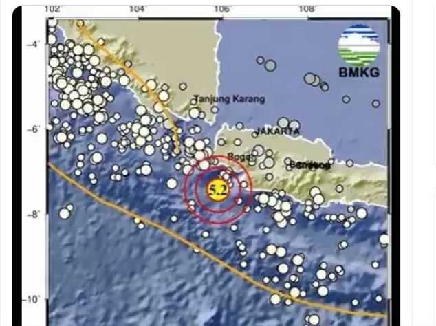 Gempa Banten Akibat Aktivitas Lempeng Indo-Australia, Tak Berpotensi Tsunami