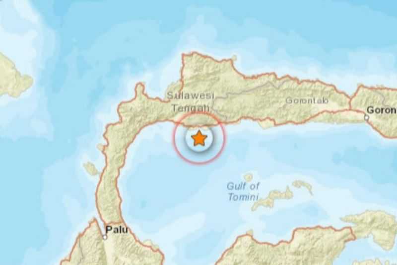 Gempa Berkekuatan M 4,8 Guncang Parigi Moutong, Sulteng