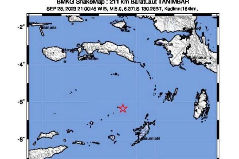 Gempa Bumi di Laut Banda Maluku Akibat Deformasi Batuan
