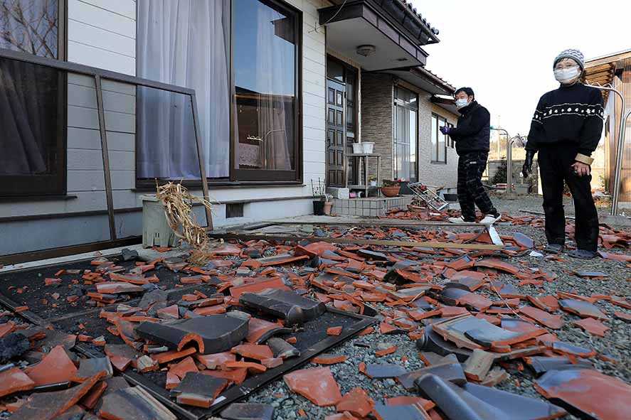 Gempa Bumi Landa Fukushima