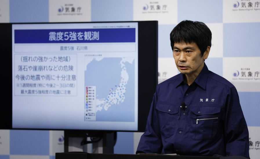 Gempa Dangkal M5,9 Guncang Jepang Tengah, Tak Ada Peringatan Tsunami