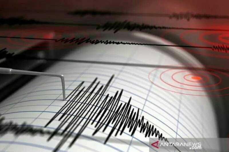 Gempa Dengan Magnitudo 5,4 Terjadi di Barat Laut Wilayah Sumur di Banten