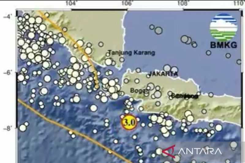 Gempa Guncang Bayah Banten