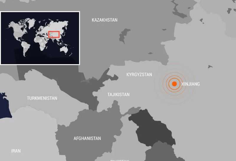 Gempa Kuat M7,1 Guncang Perbatasan Xinjiang- Kyrgyzstan