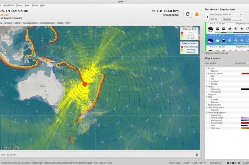 Gempa M 7,1 Kembali Guncang Kepulauan Loyalty di Pasifik Selatan