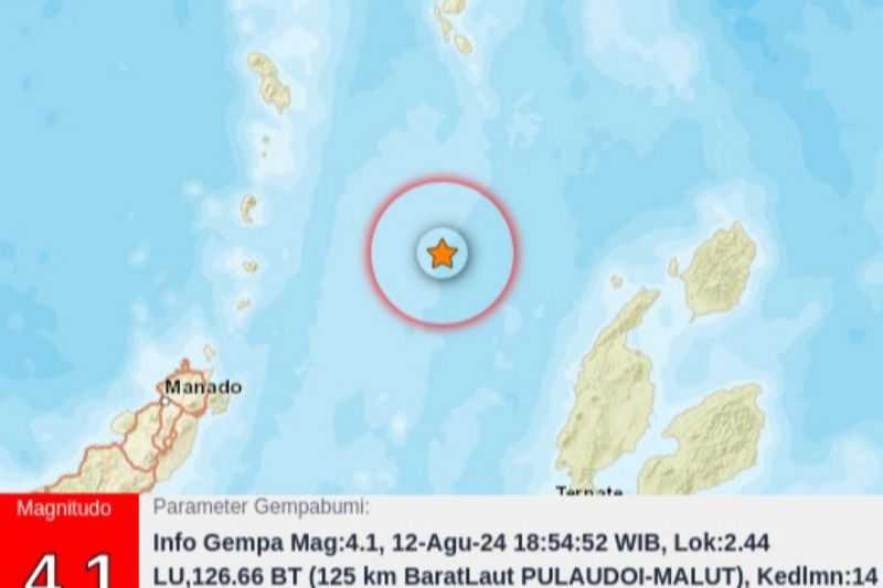 Gempa Tektonik di Batang Dua, Ternate Akibat Deformasi Batuan Lempeng Laut Maluku