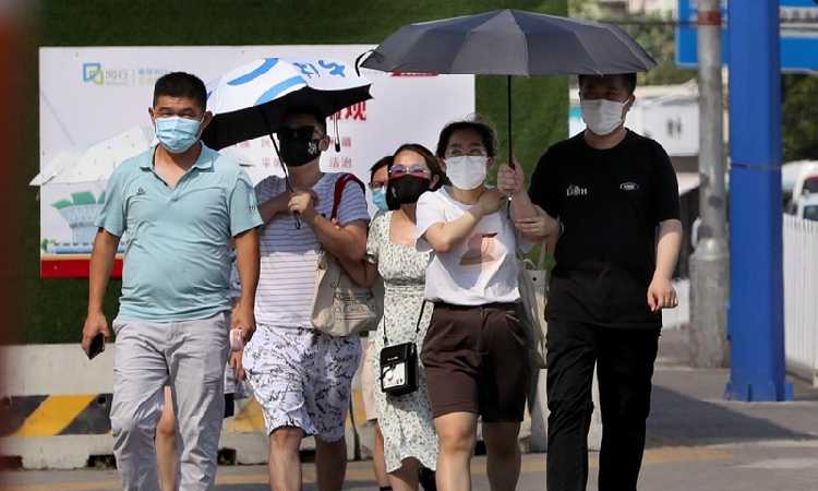 Gempar! Alami 'Cuaca Neraka' Selama Hampir Sepekan, Shanghai Beri Peringatan Merah Hingga Minta Warga Waspada