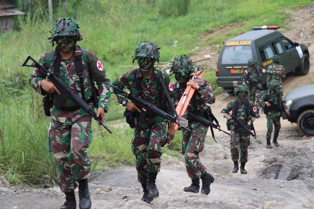 Gempar! Bunyi Tembakan Terdengar, Pasukan TNI AL Serang Markas KKB