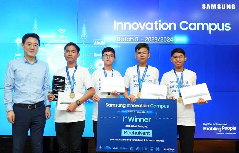 Generator Berbahan Bakar Limbah Bonggol Jagung Pemenang Ajang Samsung Innovation Campus