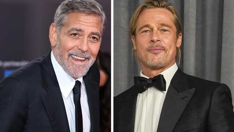 George Clooney dan Brad Pitt, 'Serigala' di Festival Film Venice