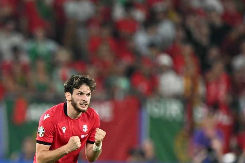 Georgia Secara Mengejutkan Hancurkan Portugal 2-0