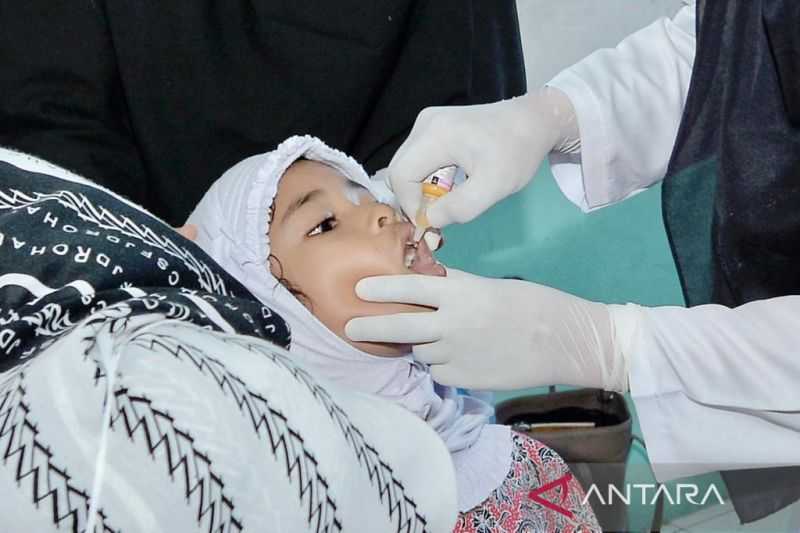 Gerak Cepat, 6.474 Anak Sabang Telah Dapat Imunisasi Polio Tetes Menyusul KLB Polio