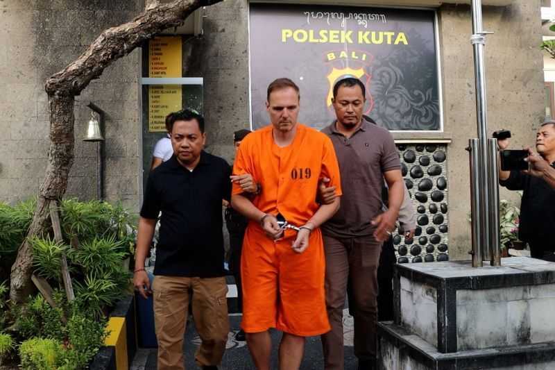 Gerak Cepat, Polisi Tangkap WNA Jerman Pelaku Pemukulan Pengendara Motor di Bali