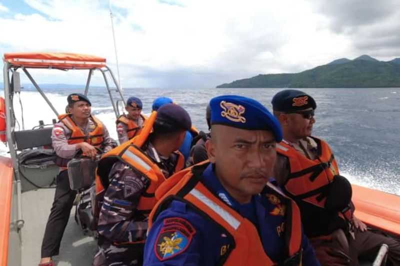 Gerak Cepat, Tim Gabungan Cari Penumpang Kapal yang Terjatuh di Perairan Halmahera Selatan
