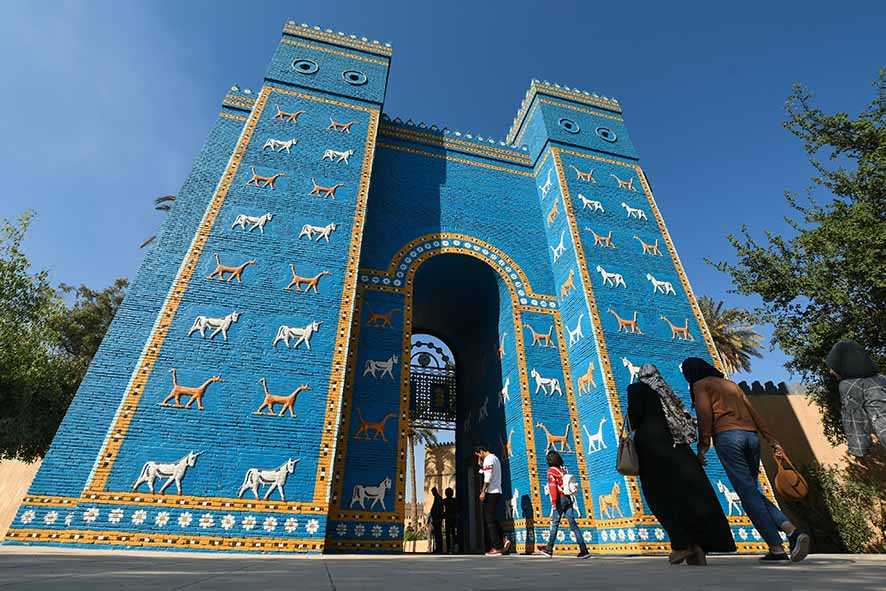 Gerbang Besar Ishtar, Pintu Menuju Keajaiban Kota Babilonia