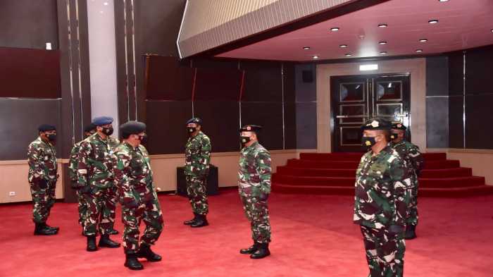 Gerbong Perwira Tinggi TNI Kembali Bergerak, 5 Mayjen Angkatan Darat Memasuki Masa Pensiun