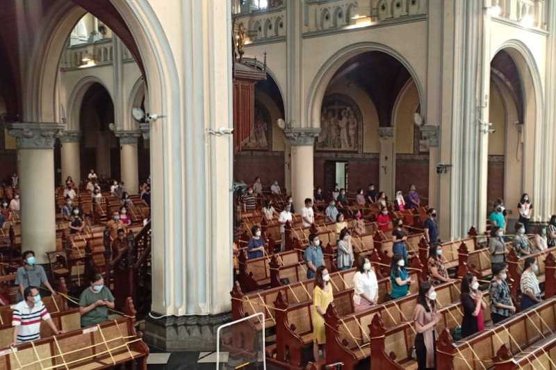 Gereja Katedral Batasi Umat Pada Perayaan Ibadat Hari Raya Kenaikan Tuhan Yesus