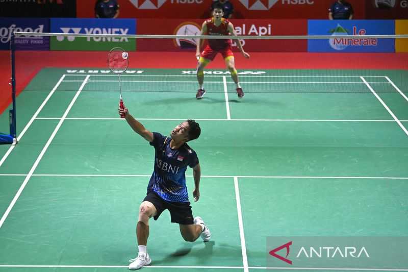 Ginting Satu-satunya Harapan di Final Indonesia Open 2023