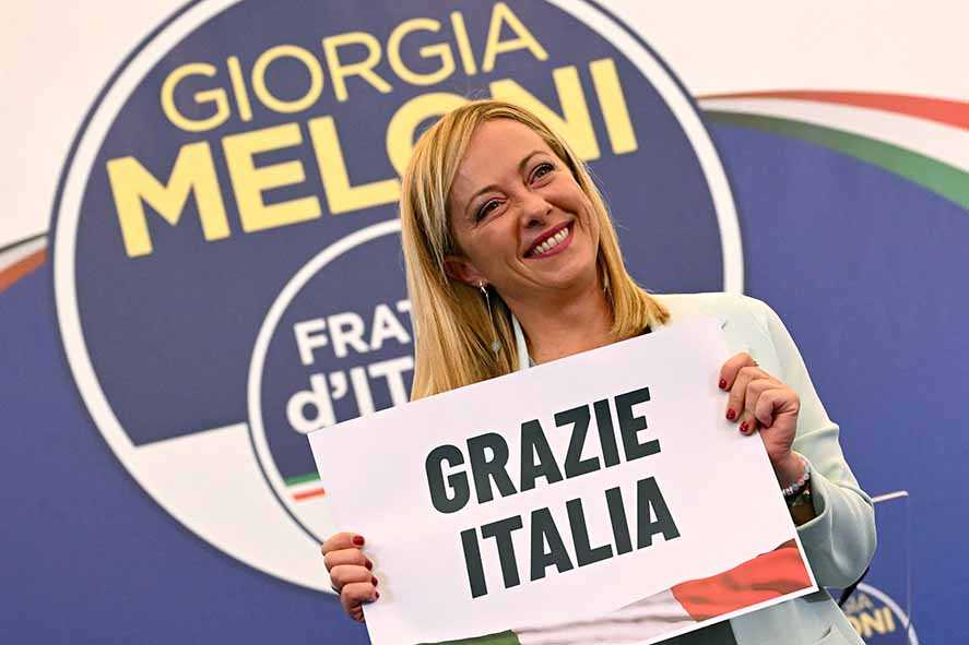 Giorgia Meloni Bakal Jadi PM Perempuan Pertama Italia