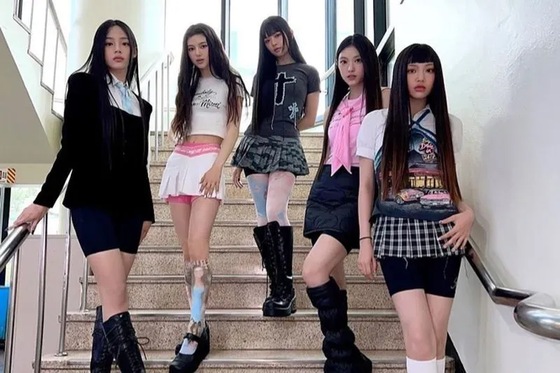 Girlband Pendatang Baru Korea NewJeans Didengar Hingga 100 juta Kali di Spotify