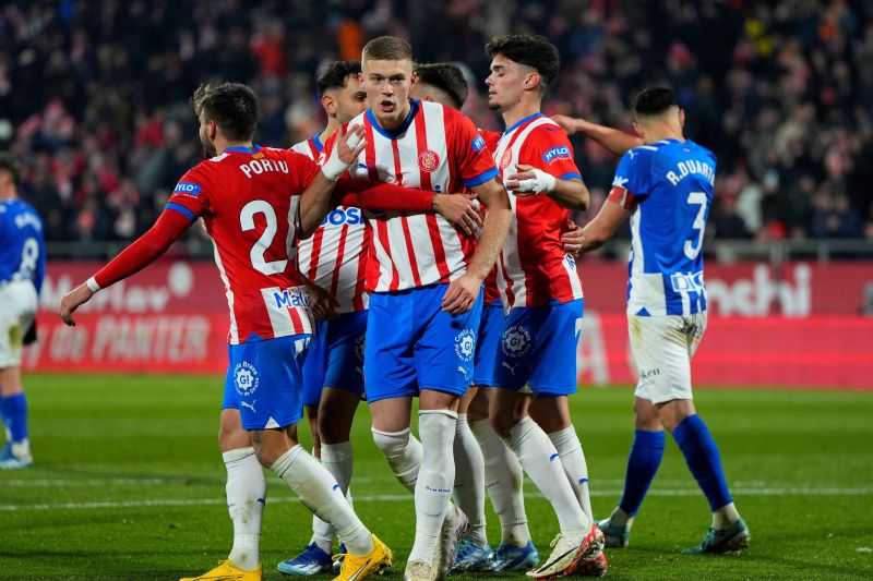 Girona Menang Dramatis 4-3 Saat Jamu Atletico