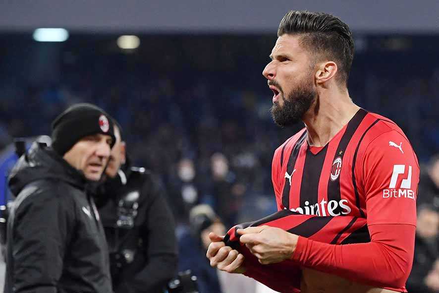 Giroud Bawa Milan ke Puncak Serie A