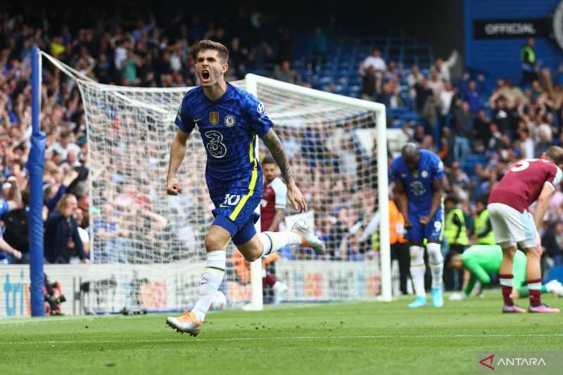 Gol Christian Pulisic Menangkan Chelsea Atas West Ham