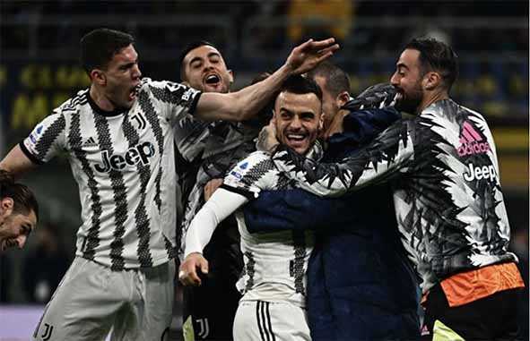 Gol Kostic Menangkan Juventus di Derby d’Italia Lawan Inter Milan