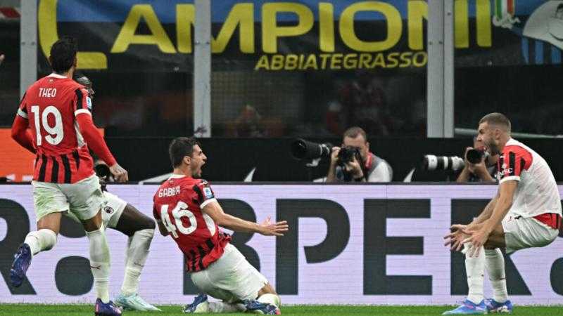 Gol Matteo Gabbia Bawa AC Milan Menangi Laga Derby Milan Kontra Inter