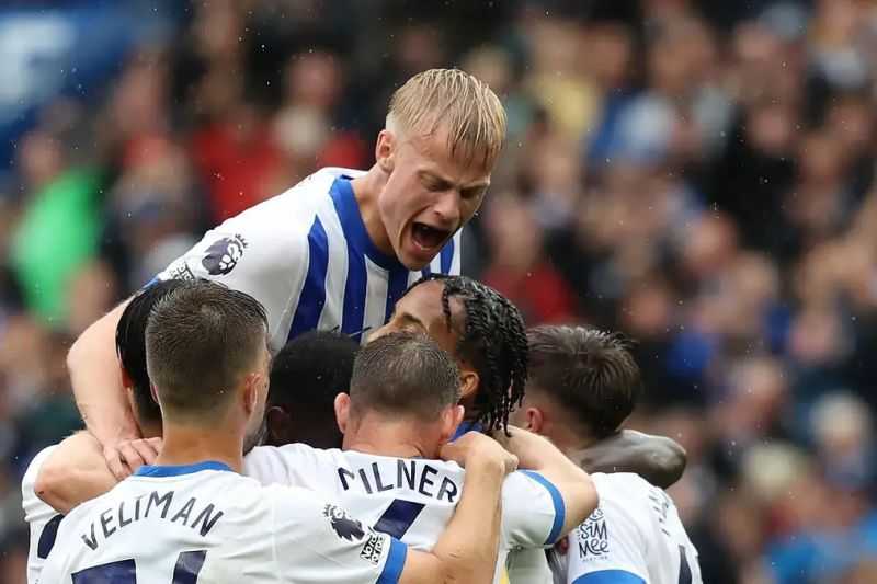 Gol Menit Akhir Joao Pedro Bawa Brighton Tundukkan Manchester United