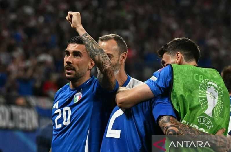 Gol Menit Akhir Mattia Zaccagni Sempitkan Harapan Kroasia di Euro 2024
