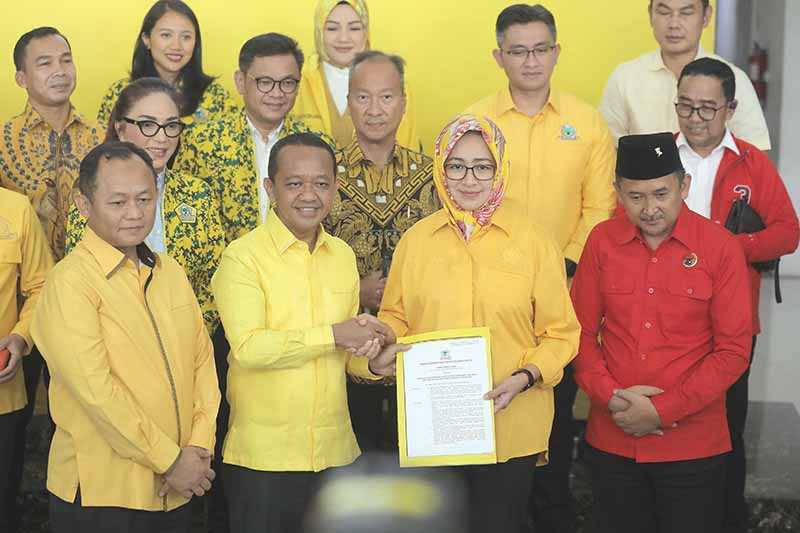 Golkar Beri Dukungan kepada Airin Rachmi Diany-Ade Sumardi