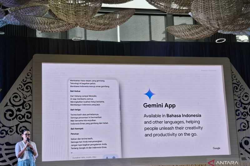 Google: Opsi Bahasa Indonesia telah Tersedia di Aplikasi Gemini