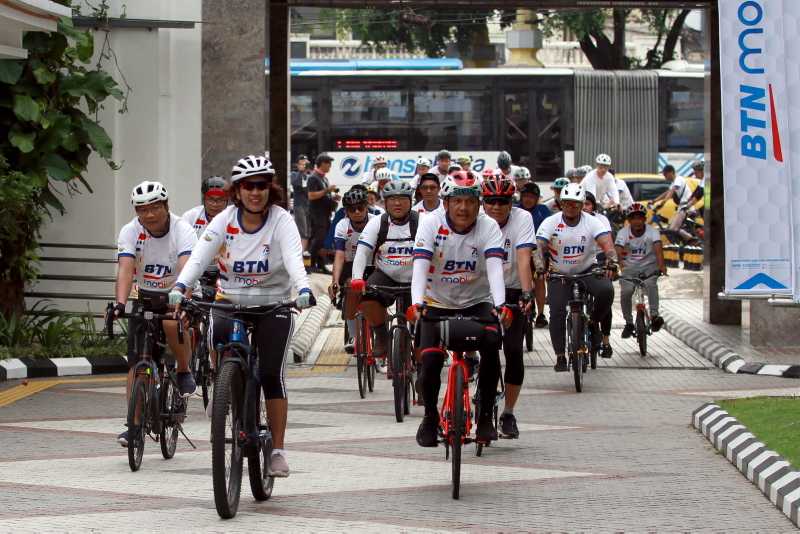 Gowes Bareng HUT Ke73 BTN 3