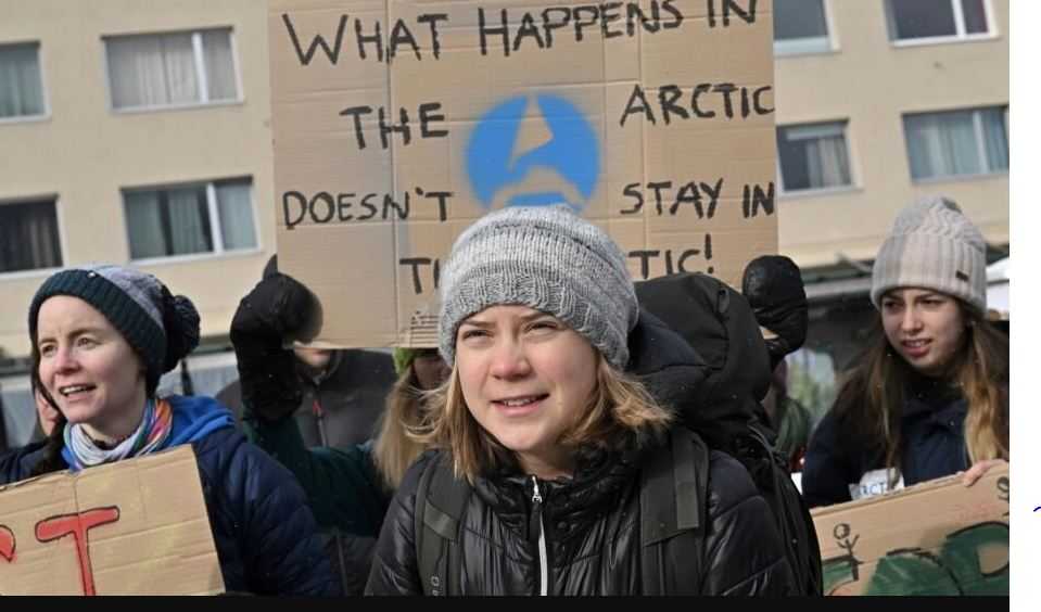 Greta Thunberg dan Para Aktivis Menuntut Keadilan Iklim di Davos