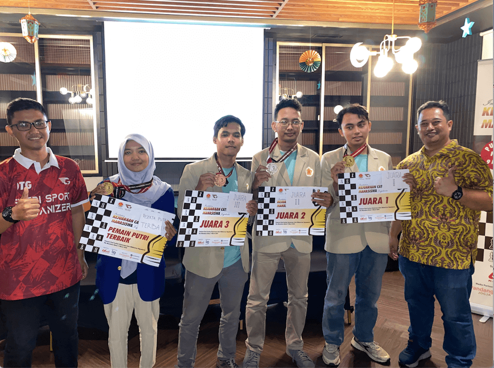 Guedi Sport dan Percasi DIY Sukses Gelar Turnamen Catur Antar UKM Universitas Jogja, Siap Songsong Turnamen Nasional