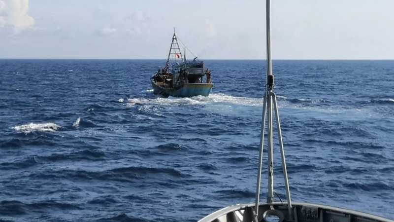 Gugus Tempur Laut TNI AL Tangkap Kapal Vietnam Pencuri Ikan