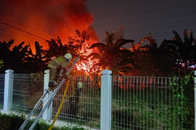 Gulkarmat Tak Bisa Padamkan Api Karena Ada Tawuran di Tanjung Priok