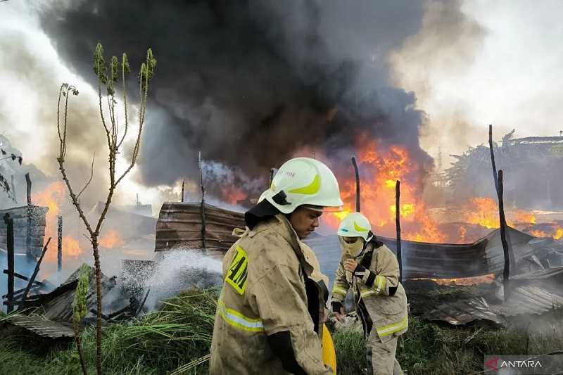 Gulkarmat Ungkap Penyebab Kebakaran di Cilincing, Jakarta Utara