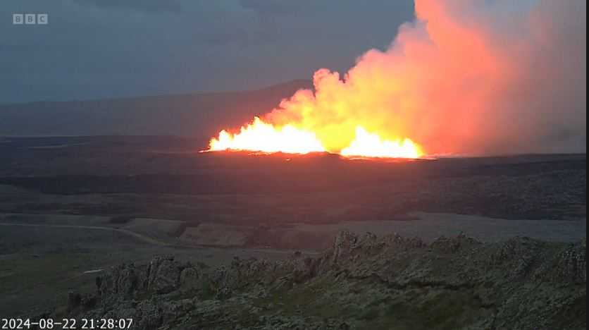 Gunung Berapi di Islandia Meletus Lagi, Keenam Kalinya Sejak Desember