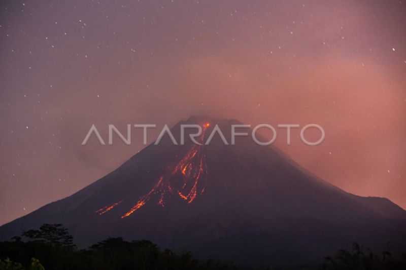 Gunung Merapi Meluncurkan Tiga Kali Awan Panas Guguran dalam Sepekan