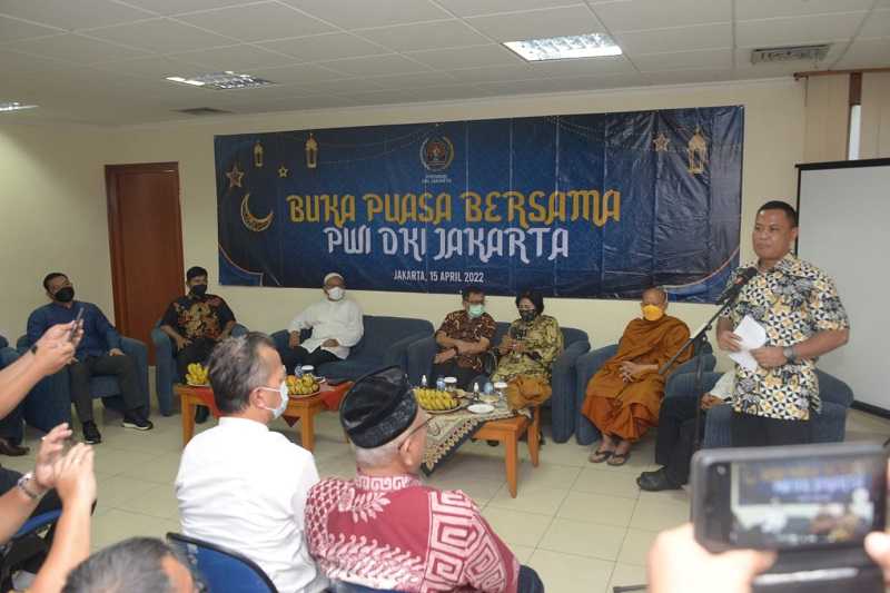 Hadiri Bukber PWI Jaya, Pangdam Jaya Ingatkan Tahun-tahun Politik
