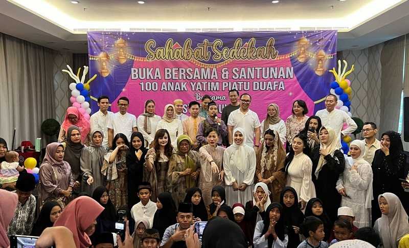 Hadirkan Ustad Maulana, Sahabat Sedekah dan Nemuru Hotels Buka Puasa Bersama Anak Yatim dan Duafa